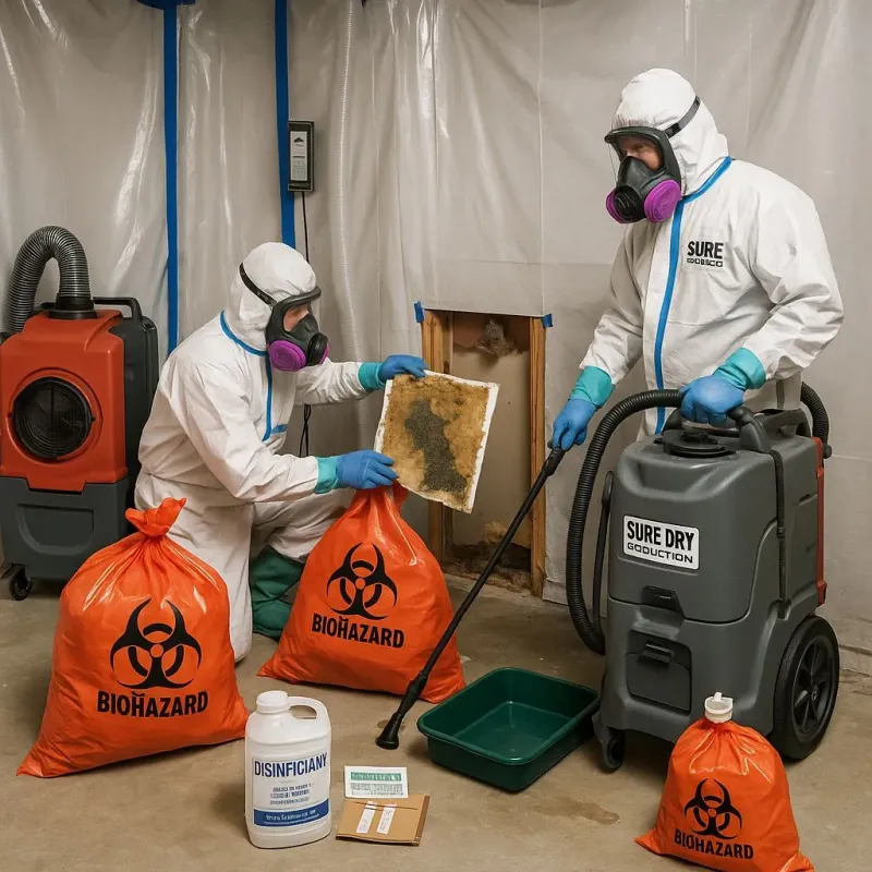 Contaminated Water Handling Protocols process in Noble County, OH