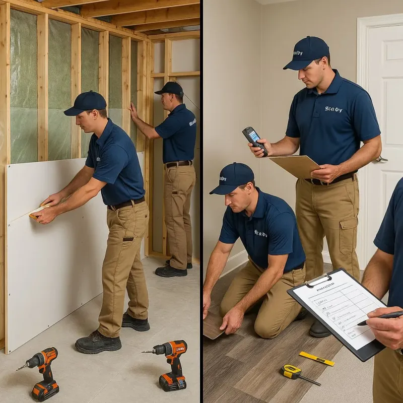 Repairs and Reconstruction process in Noble County, OH